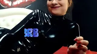 pleasing fetish anal actions with latex and bdsm