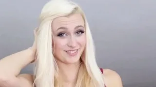 Blonde teen gets creampie