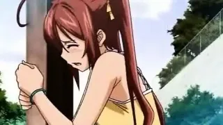 Shy anime teenie gets clit rubbed