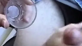 Handjob And Swallowing Cum In The Car