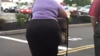 Grandma With A Big Butt At The Store