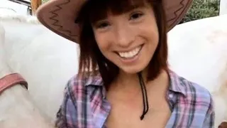 Country girl fucked by pervert stranger in public for money