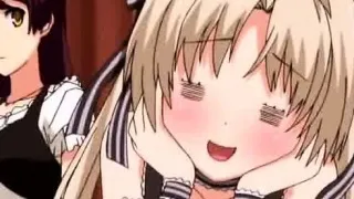 Crazy anime babes with huge tits