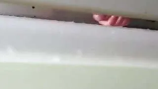 Caught jerking in shower