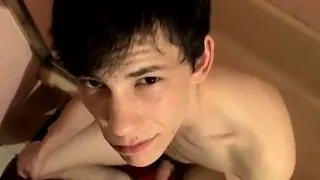 Amazing gay scene Pissing After A Good Stroke