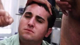 Gay bear pawnbrokers facialize straight thief