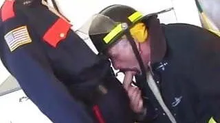 Firemen Use The Pole 1