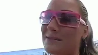 Tattooed Blonde Babe With A Big Ass