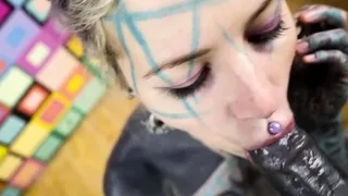 Tattoo couple hard pov anal sex