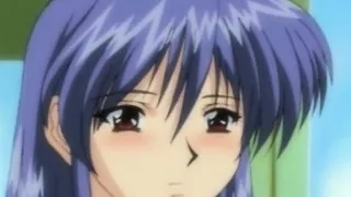 Busty hentai coeds threesome fucked by old pervert