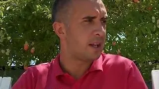 Girl gets licked passionately