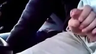 Getting A Handjob In The Car