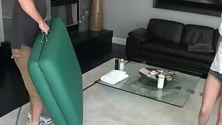 Oil massage and giant vibrator