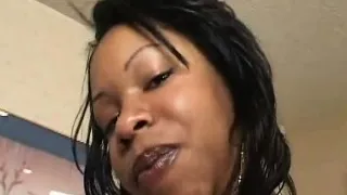 Hot ebony BBW girlfriend fucked by a big black meaty cock