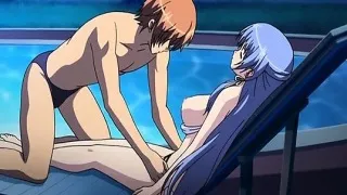 Hentai girl gets her wet pussy licked and fucked outdoors
