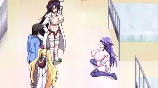 Hentai girls gets caught and fucked by monsters