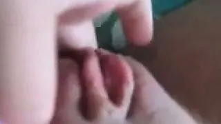 Sexy college babe POV wet pussy fingering