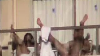 Sex on a balcony in ibiza