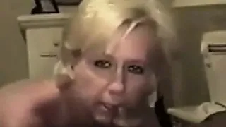 Mature Blonde With A Big Black Cock