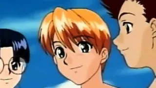 Hentai gets vibrator in her pussy and sucking cocks in the b