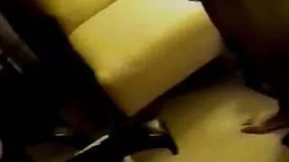 Mature blond in stockings gets black cocked