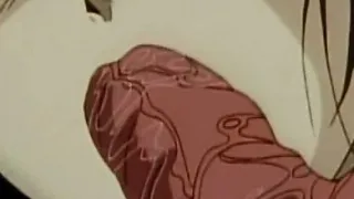 Caught hentai girls group drilled by red tentacles