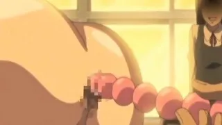 Chains hentai coed ass dildoed and assfucked in the class