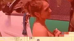 Hot ass stripper Sara Luvv banged and facialed at the border