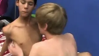 Hot twink scene Felix and Liam swap presents in this super h