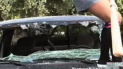 Raven amateur babe naked and riding