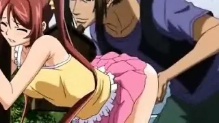 Shy anime gets clit rubbed until getting wet