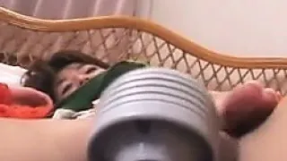Japanese Cutie Gets A Pussy Massage