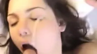 fucking girlfriend on webcam with cumshot