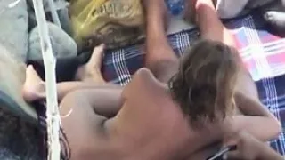 Amateur Beach Blowjob