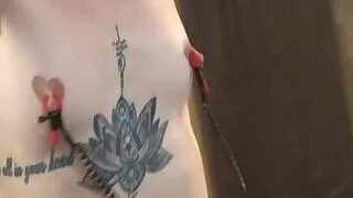 Slim redhead pussy banged by huge dick