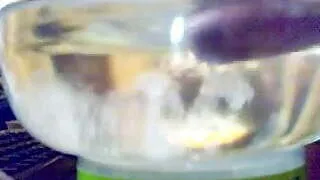 Unterwasser Abspritzen