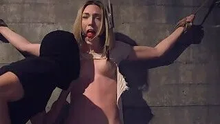 Blind date and dungeon rough anal sex