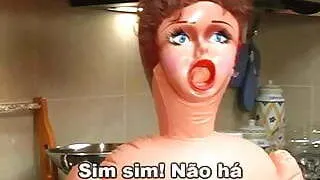 Plumber fucks a very strange and horny housewife