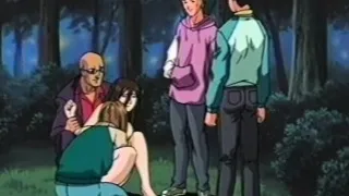 Caught hentai bigtits brutally gangbang by bandits in the ou