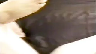 My ex and I at an amateur swing party