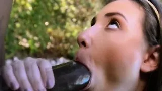 Casey Calvert tries big black cock