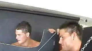 Aussie Glorhole Twins