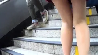 Euro amateur outdoor masturbation