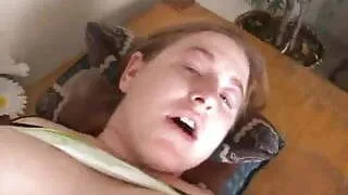 Chubby redhead mateur anal & cream pie