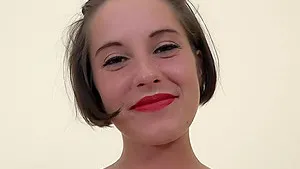 Brunette Anabella enjoys wearing stockings and getting fucked by a BBC