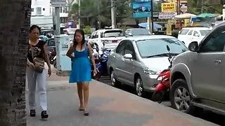 Amazing Asian babe in a hot solo