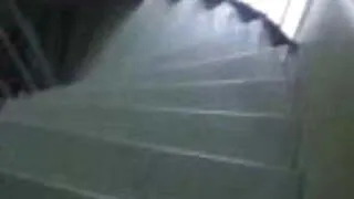 Naked on stairs Jonkoping (part 1)