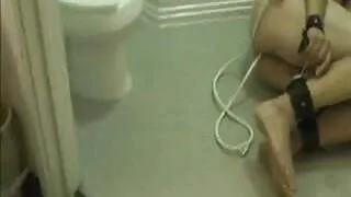 Enema and hard ball's whipping