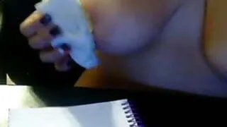 ice on the nipples
