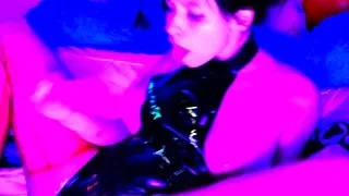 Japanese black girl toys masturbation